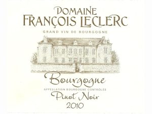 Francois Leclerc Bourgogue Pinot Noir